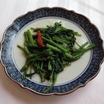 赤坂璃宮 - 空芯菜炒め