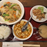 中国料理 青冥 堂島本店 - 焼そばセット