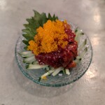 焼肉居酒屋おにやんま - 真鯛ととびこのチャンヂャ
