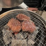 おやじのおとうと - タン厚切り焼き