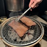 おやじのおとうと - タン薄切り焼き