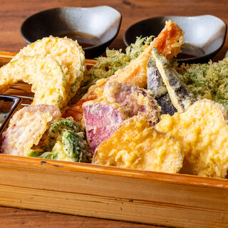 ヤマヤ名物「三浦野菜の天ぷら」