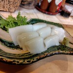 永谷 - イカ刺し盛り