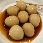 高橋水産 - うずらの卵醤油漬け120円(税別)