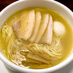 ラーメン専門店 徳川町 如水 - 塩ラーメン　全部のせ