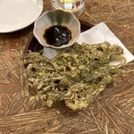 酒のみ屋 魚久 - もずくの天ぷら