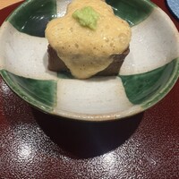 鮨たかし - 漬けマグロやまかけ