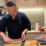 すしやのたい悟 - 今日のマグロは、大間マグロの中落ち