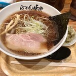 利尻らーめん味楽 - 焼き醤油らーめん(大盛り)