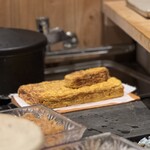 すしやのたい悟 - 仕込み　厚焼き玉子