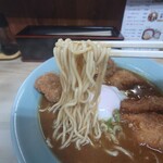 のり吉ラーメン - 2024年9月　カツカレーラーメン　1000円