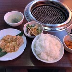 焼肉・冷麺ヤマト 北上店 - ホルモン定食