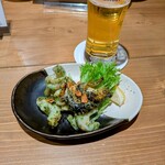 鉄板焼 みつい - つぶのガーリックバター焼き 880円