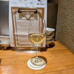 鉄板焼 みつい - 白ワイン 780円