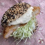 ブーランジェリー　マナベ - エビかつバーガー