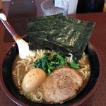 ヌードルハーツ - ラーメン　煮卵トッピング