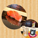 スシコーヒー - 大トロ＆ウイスキー