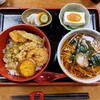 そば処 新ばし - 料理写真:天丼セット（平日昼限定） 1380円