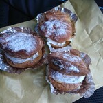 浪花堂 - 和菓子やさんのシュークリーム 3個