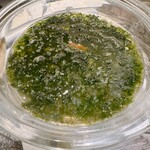 創作料理と宝石鍋しゃぶしゃぶ 宝泉 - アオサたっぷり