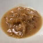 中国料理マスキ - フカヒレは豚白湯でいただきます