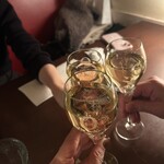 ブラッスリーオザミ丸の内 - シャンパンで乾杯♡