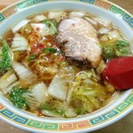 名物王寺ラーメン - 王寺ラーメン並