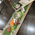 浜焼活貝 いさむ - 刺身5種盛り