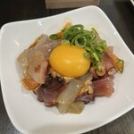 浜焼活貝 いさむ - 海鮮ユッケ