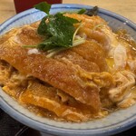 岩市そば - セットのかつ丼
