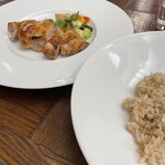 ファンケル ブラウンライス ミイルズ - 大山鶏ロースト外カリッ。中ふんわりジューシー。