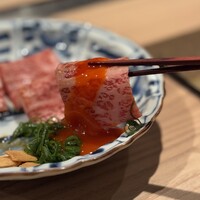 八面六秘 - サーロインユッケ