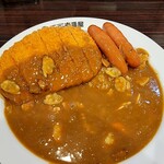 カレーハウス CoCo壱番屋 - 料理写真:カツカレー+400g+3辛+えびあさり+ソーセージ