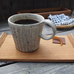 南町テラス - コーヒーと甘夏のピールにLindtが一枚