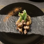 Teppan Dining L’ajitto - 地鶏山椒焼き