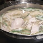 韓灯 - タッカンマリ　ほぐした後