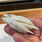 よし佳 - しらうお　蒸し