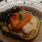 卯夢 - なすと湯葉とうに