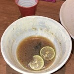 ジャパニーズ ラーメン 五感 - 割りスープ