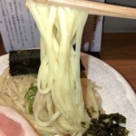 ジャパニーズ ラーメン 五感 - 限定つけめんの麺リフト