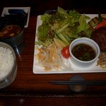 ステーキハウス近江 - 近江牛ハンバーグセット￥１０００