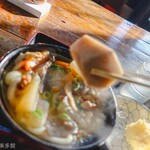 ヨコクラうどん - しっぽくうどん