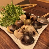 桑名蛤料理・蛤しゃぶしゃぶ 貝新 - 2025.01.蛤2人前