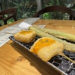 串揚げ アガルコメ。 - 