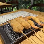 串揚げ アガルコメ。 - 