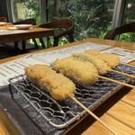 串揚げ アガルコメ。 - 
