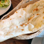 Sajilo Cafe Linden - Spicy Mutton Curry with Naan, Iced Coffee, and a Small Side – JPY 2,480