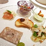 アクア パッツァ - 前菜６種類盛り合わせ　