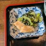 そば処 上代 - 漬物