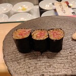 鮨 はなやま - 巻物　トロタク